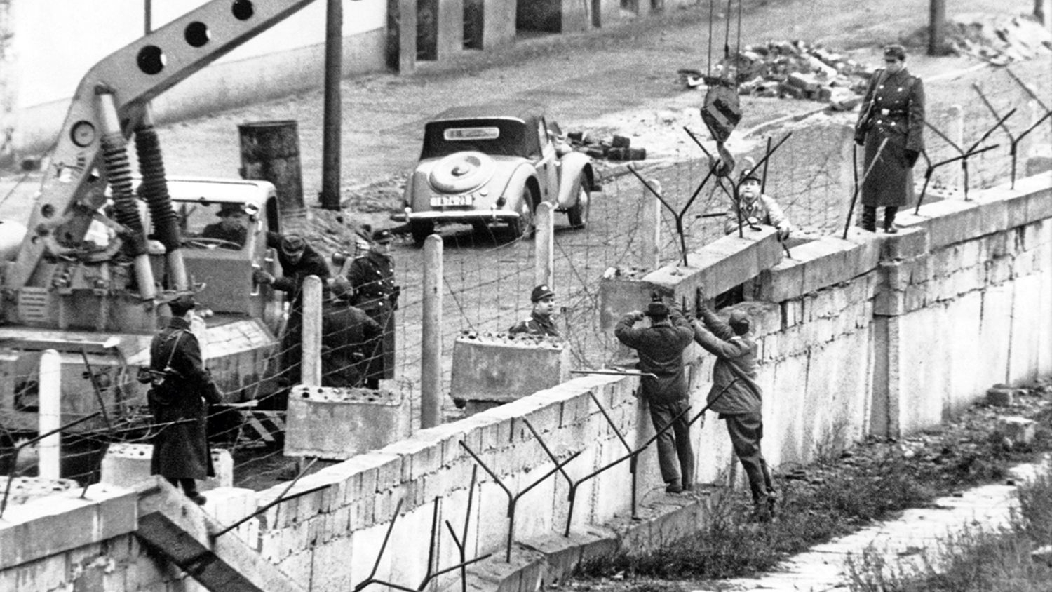 A 60 años de la construcción del Muro de Berlín el paredón que dividió