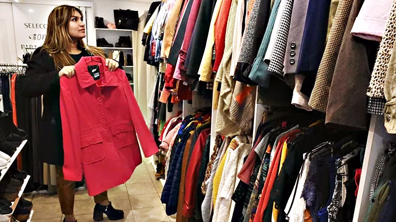 Local de venta de ropa