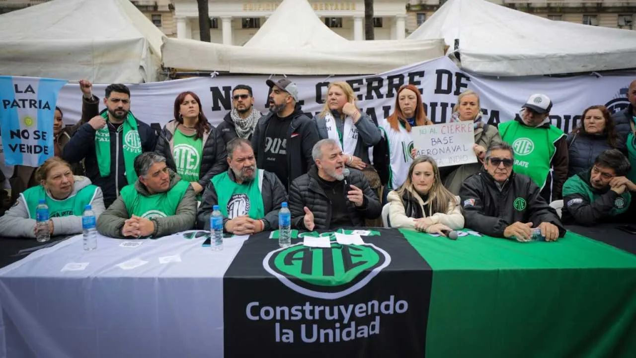 ATE realizó un contundente paro en las Fuerzas Armadas y amenaza con extender las medidas de fuerza si no se atienden los reclamos