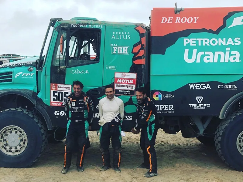 Dakar, séptima etapa: Villagra fue cuarto a pesar de la rotura de la suspensión