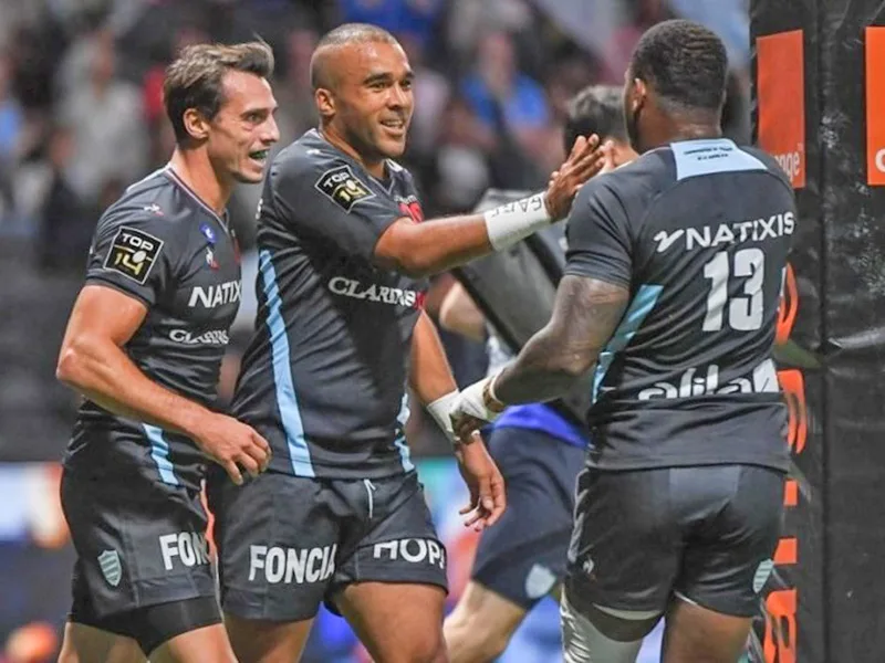 Juan Imhoff con Racing 92 y Pato Fernández Fiant con Clermont copan Europa