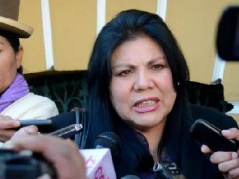 Una mujer que admira a Bolsonaro entra a la carrera electoral en Bolivia