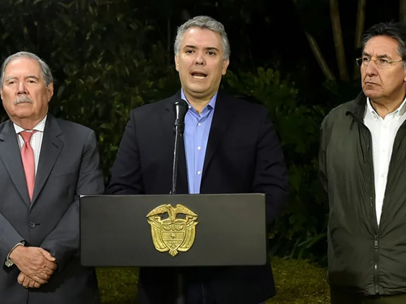 El presidente de Colombia acusó del ataque al grupo terrorista ELN
