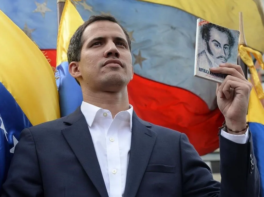 Guaidó arengó a sus seguidores al mejor estilo Macri: "Sí se puede"