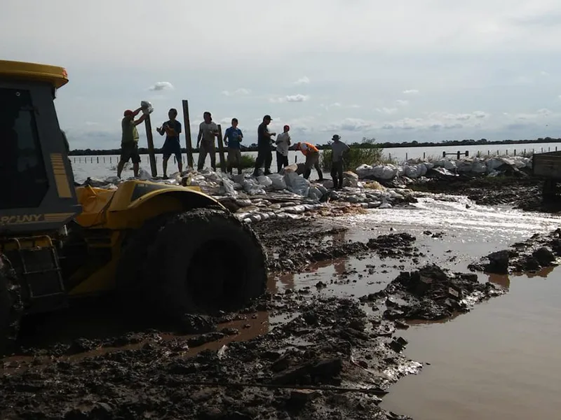 Drama en el norte provincial: 300 mil hectáreas bajo agua