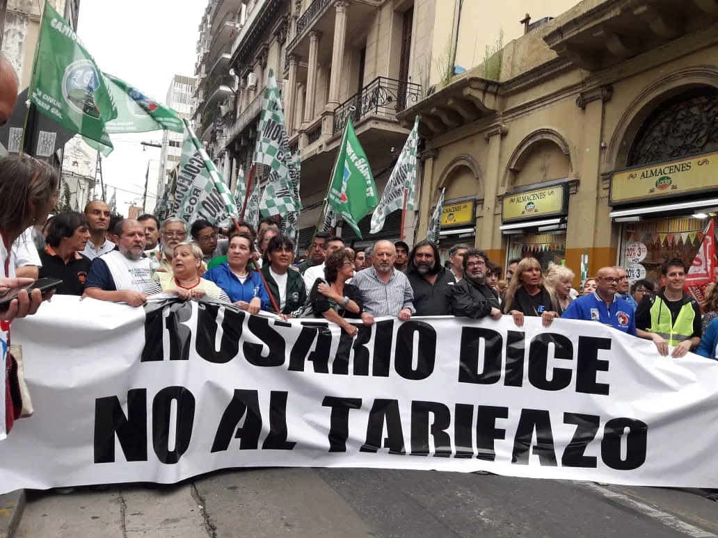 Los clubes de Rosario también marchan contra los tarifazos