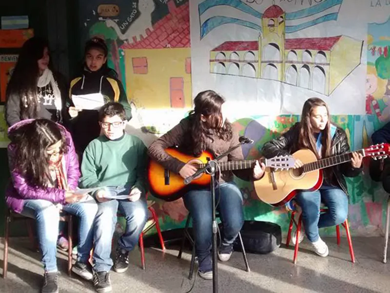 Robaron los instrumentos del taller de música de la escuela El Ceibo