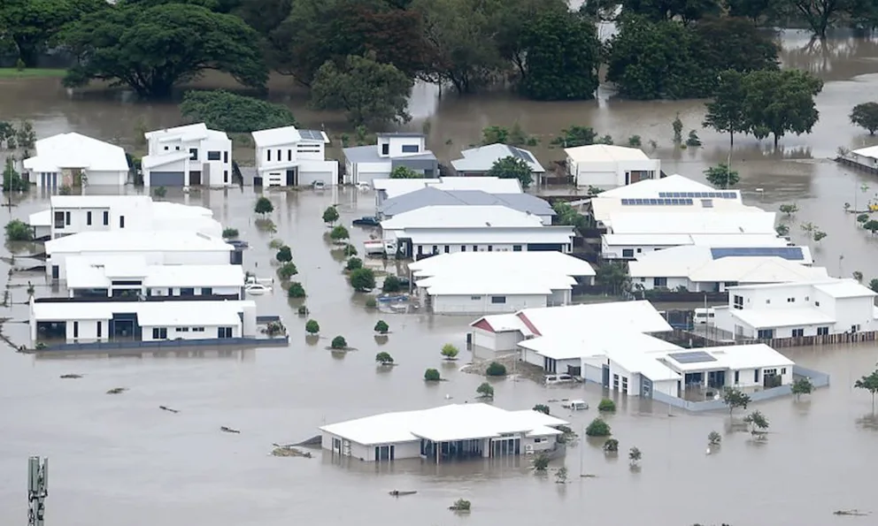 Inundación sin precedente en Australia llevó a los cocodrilos a las calles