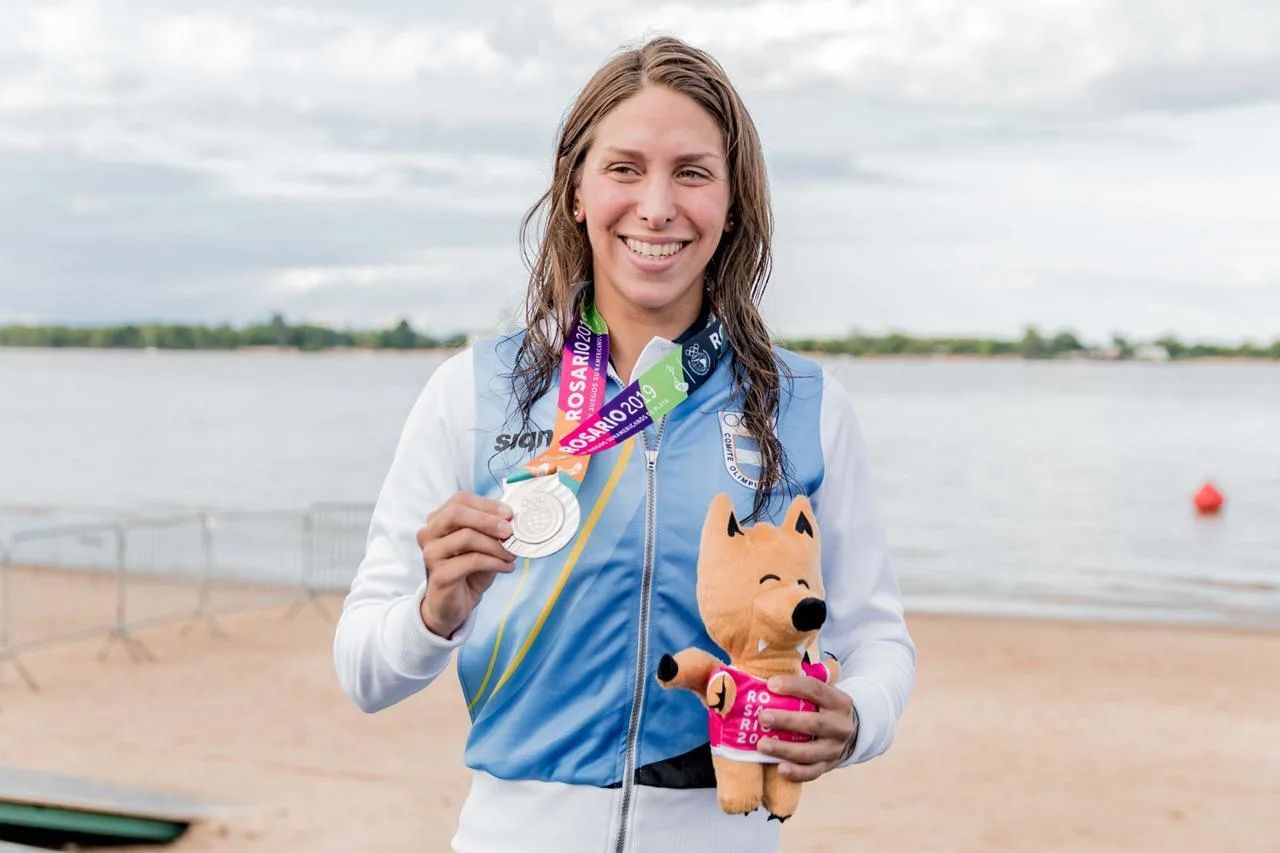 Plata que vale: los rosarinos Julia Arino y Tobías Giorgis ganaron la presea
