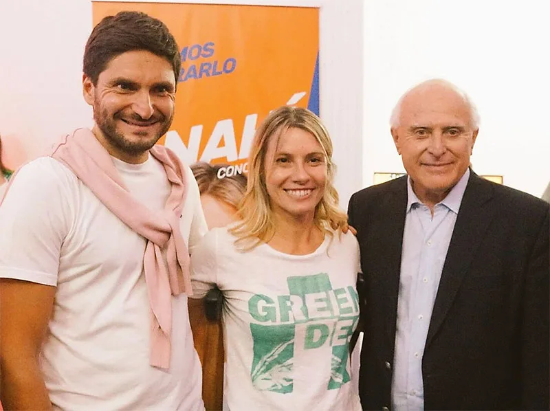 La lista Avanza, encabezada por Anahí Schibelbein, presentó su local partidario