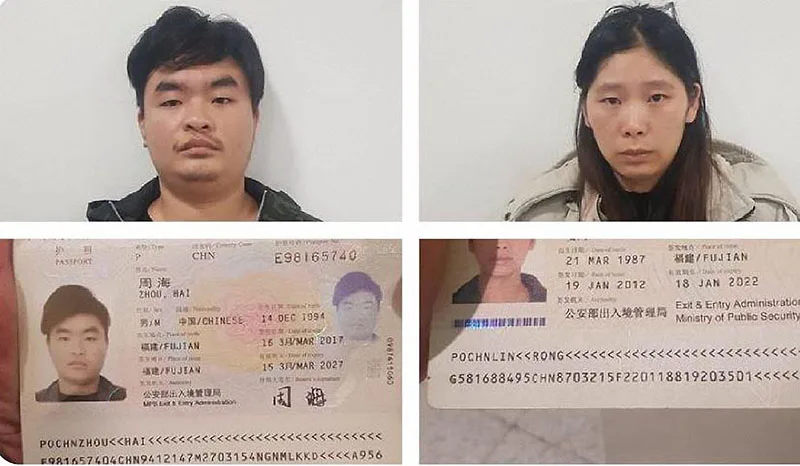 Detienen en Dubai a pareja oriental acusada de triple crimen en súper chino
