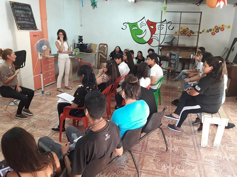 Balearon un centro cultural en Tablada y convocan a un abrazo solidario