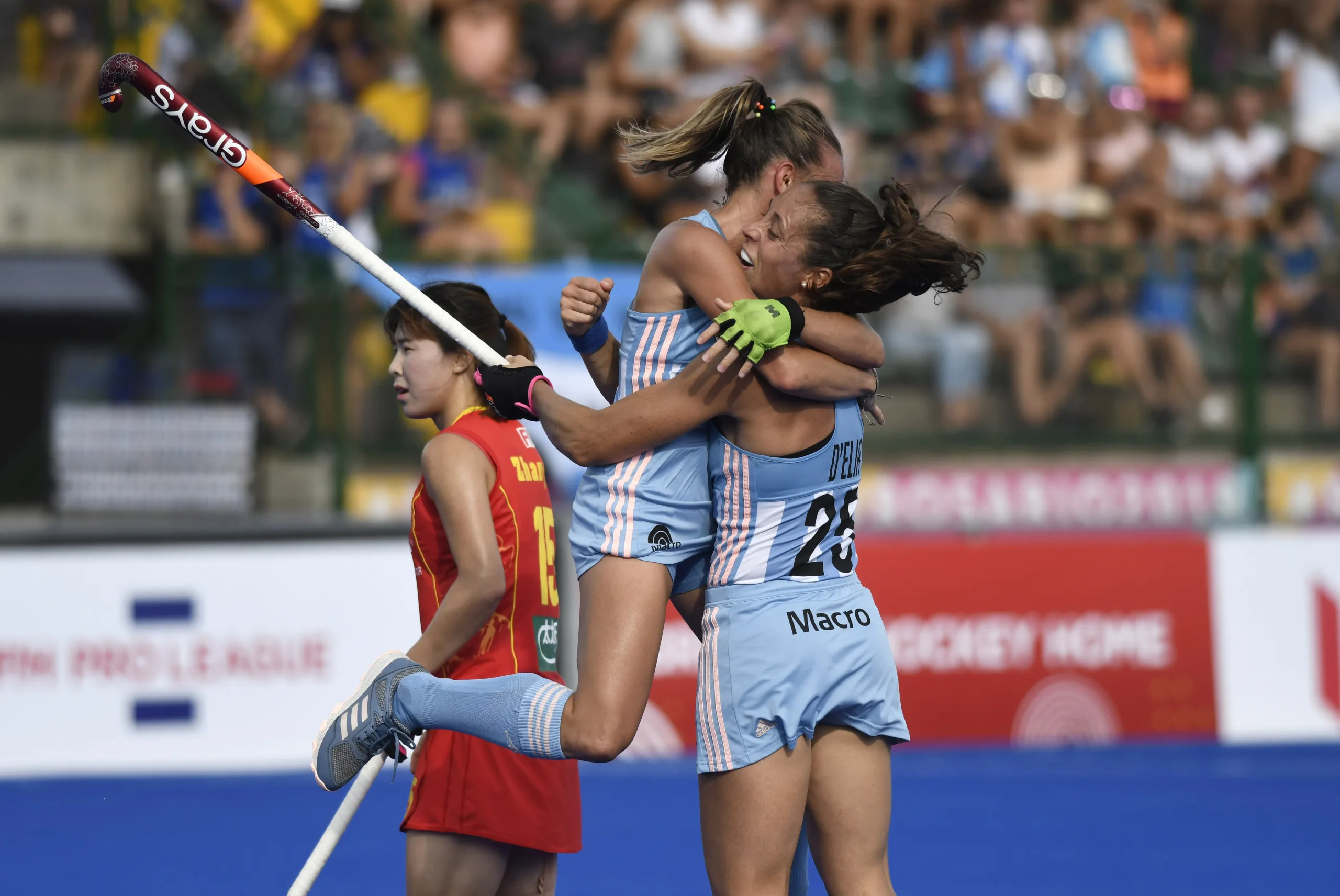 Las selecciones de hockey se miden con sus pares de Gran Bretaña