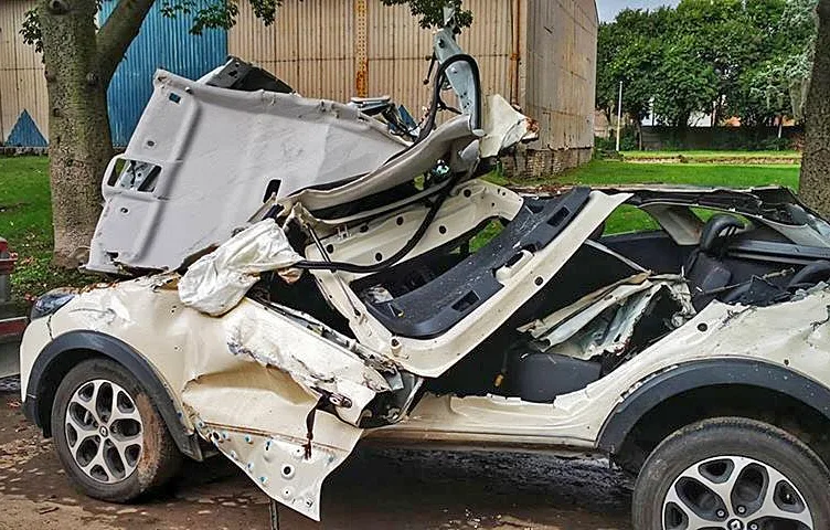 Conmoción en Casilda por el remolque que aplastó un auto y mató a cinco personas