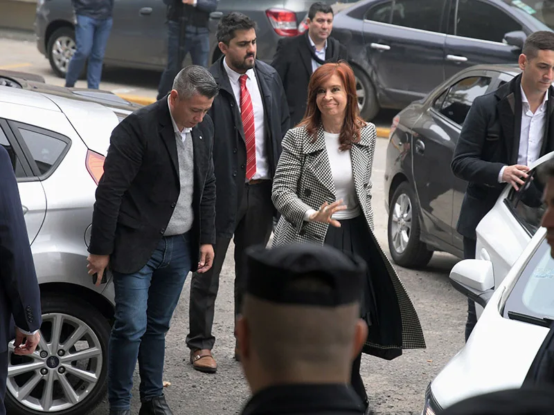 Cristina Fernández se presentó a la segunda audiencia por la causa vialidad