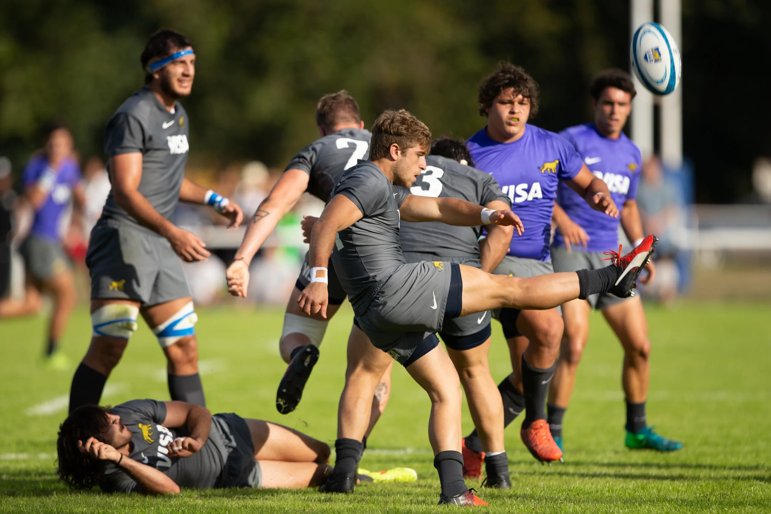 Argentina XV goleó a Los Pumitas, que se preparan para el Mundial de Rosario