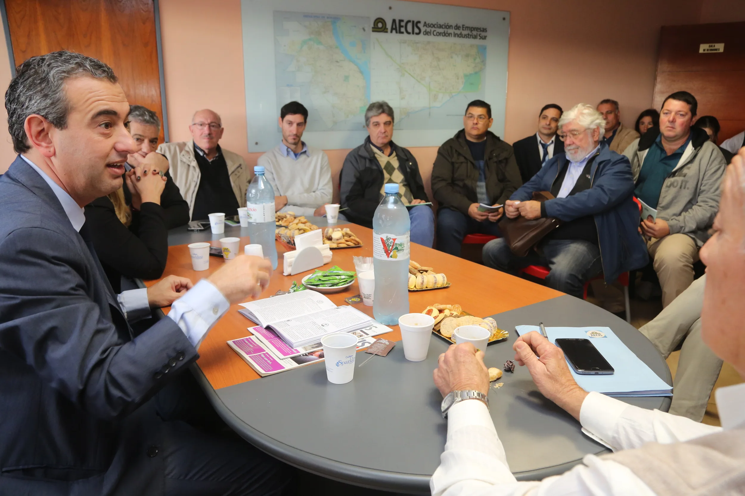 Javkin asumió el compromiso de respaldar a las Pymes atendiendo sus demandas