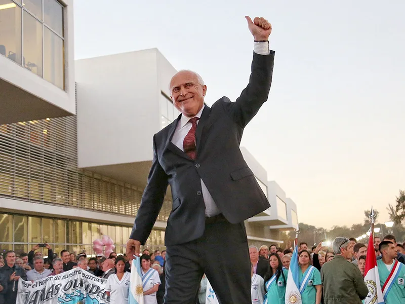Lifschitz inauguró el hospital "más moderno de Argentina" que inició Binner