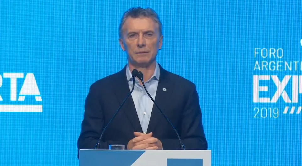 Macri: “Pusimos a las exportaciones en el centro de la estrategia productiva”