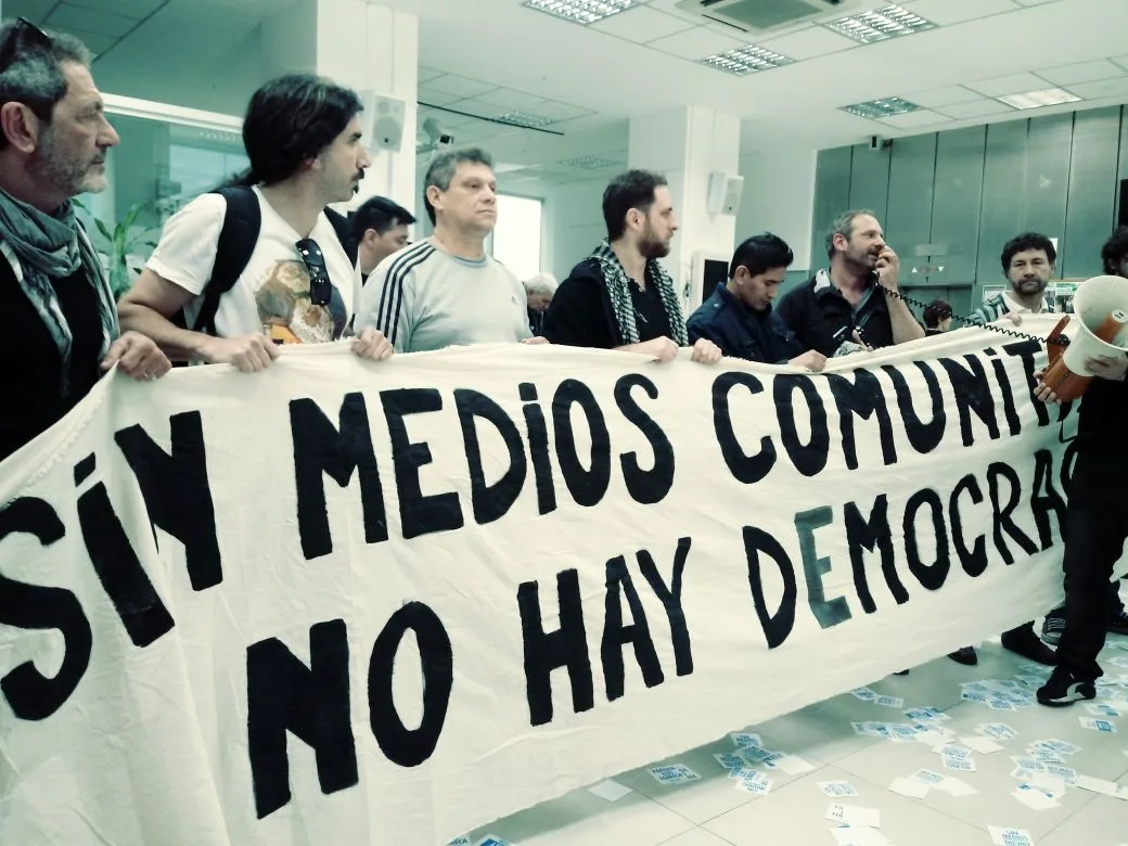 El gobierno nacional plantó otra vez a los medios comunitarios