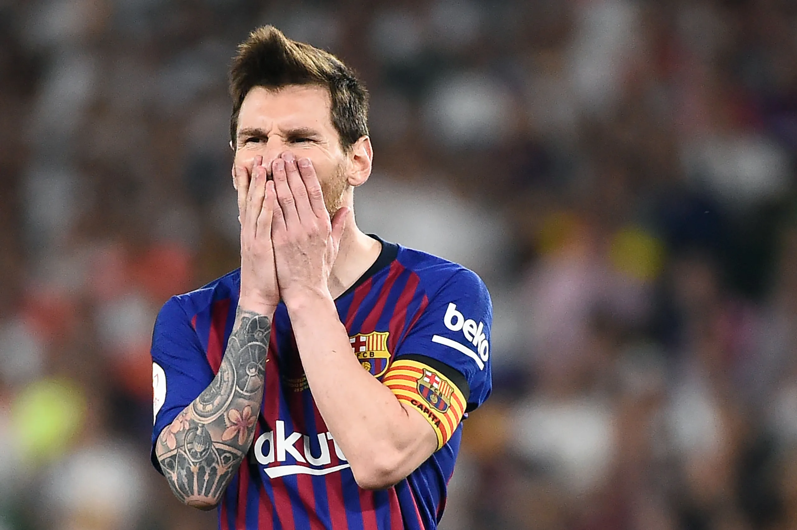 El gol de Messi no alcanzó y Valencia se quedó con la Copa del Rey