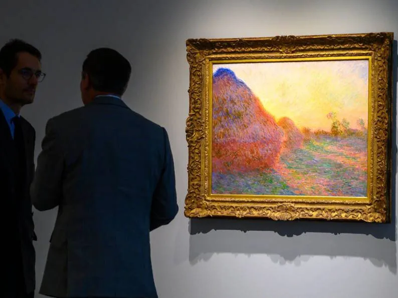 Obra de Monet valuada en 110,7 millones de dólares se subastó en 8 minutos