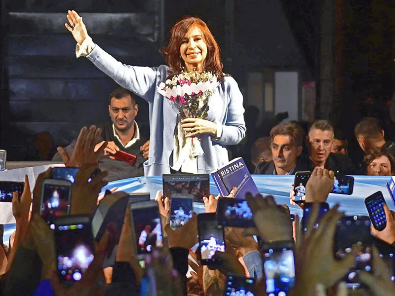 El reencuentro de Cristina con su gente cuatro años después