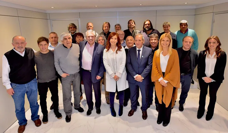 El Frente De Todos se reunió con los principales gremios