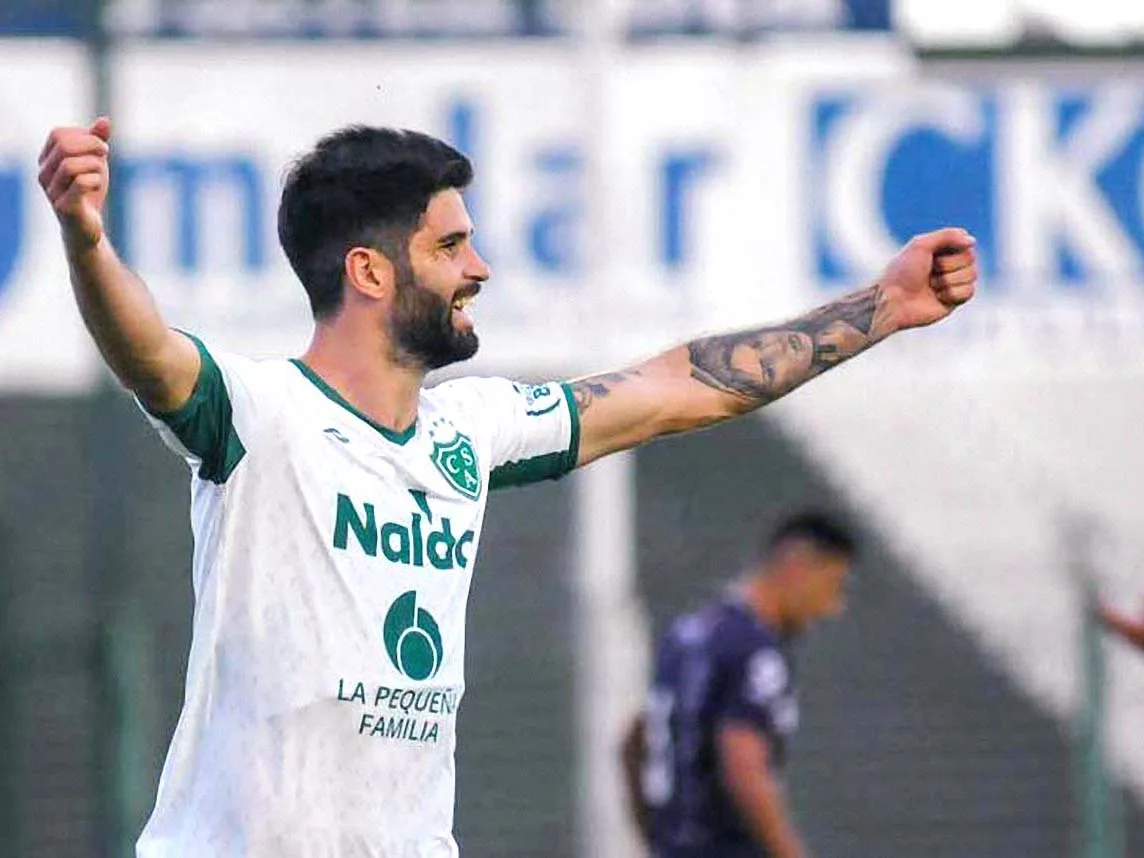 El delantero de Sarmiento, Nicolás Orsini, en la mira leprosa