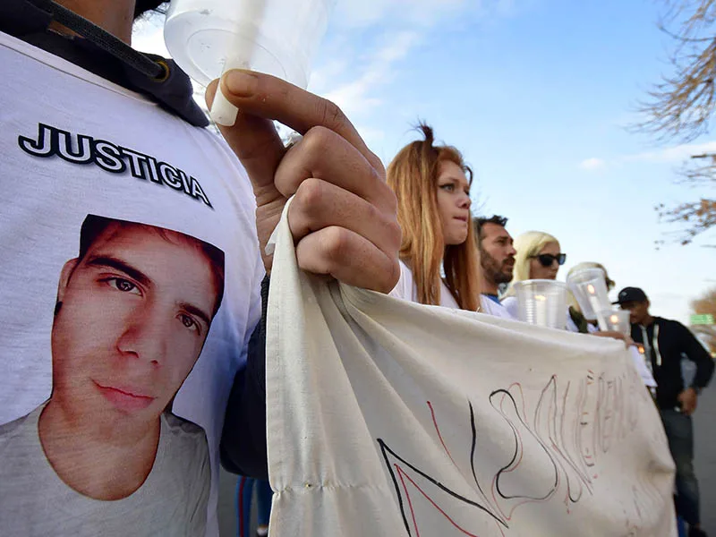 Manifestación frente a la seccional 21° por muerte en custodia