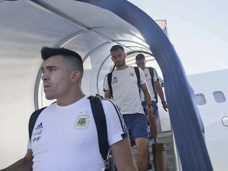 Control sorpresa para todos: antidoping al plantel argentino en Belo Horizonte