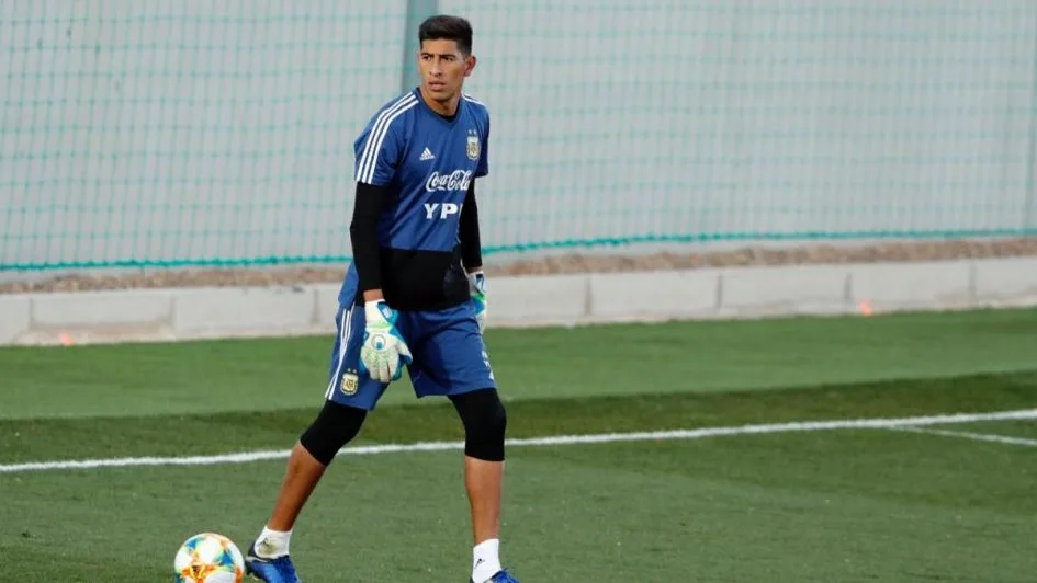El arquero Esteban Andrada se lesionó y se quedó sin Copa América