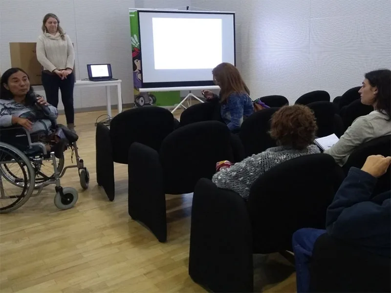 La provincia realizó una capacitación sobre voto accesible