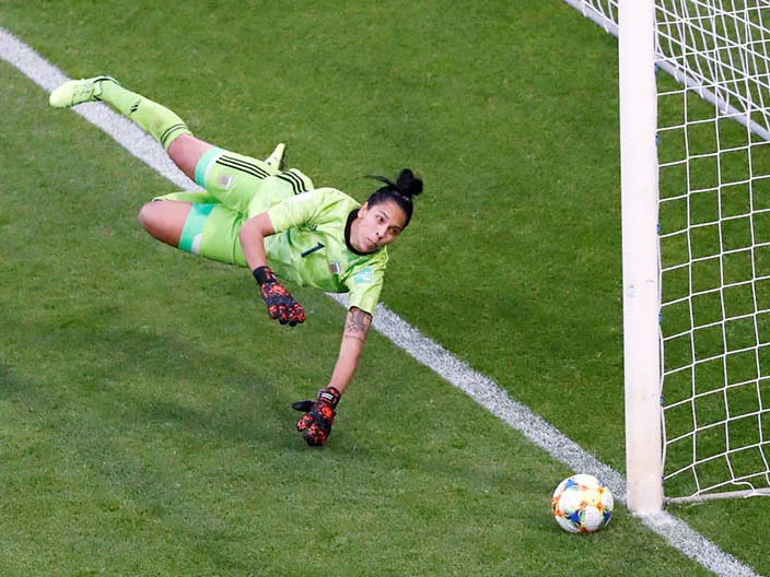 Pese al esfuerzo, a la selección argentina le llegó la derrota