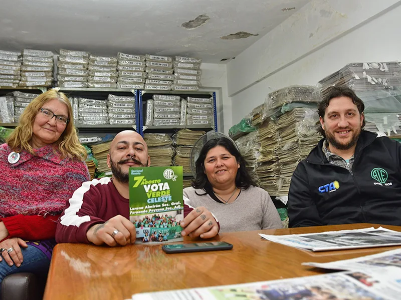 La Verde-Celeste se prepara para las elecciones de ATE