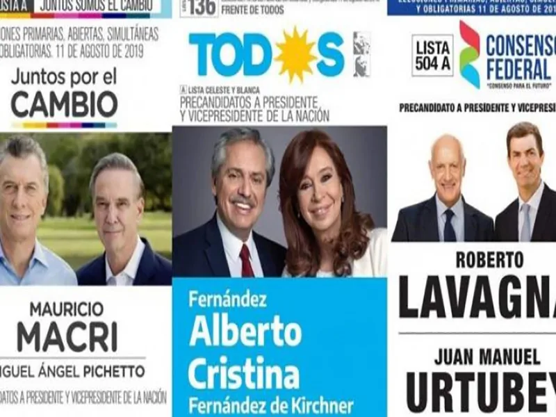 Comenzó la campaña publicitaria electoral para las Paso presidenciales de agosto