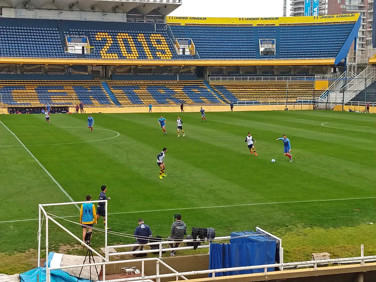 Central mejoró el rendimiento en el amistoso con Arsenal