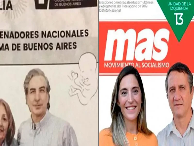 Habilitaron utilización de pañuelos verdes y celestes para boletas de candidatos