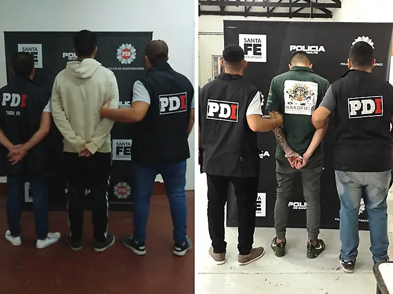 Caen dos jóvenes por un crimen ocurrido en mayo en Empalme Graneros