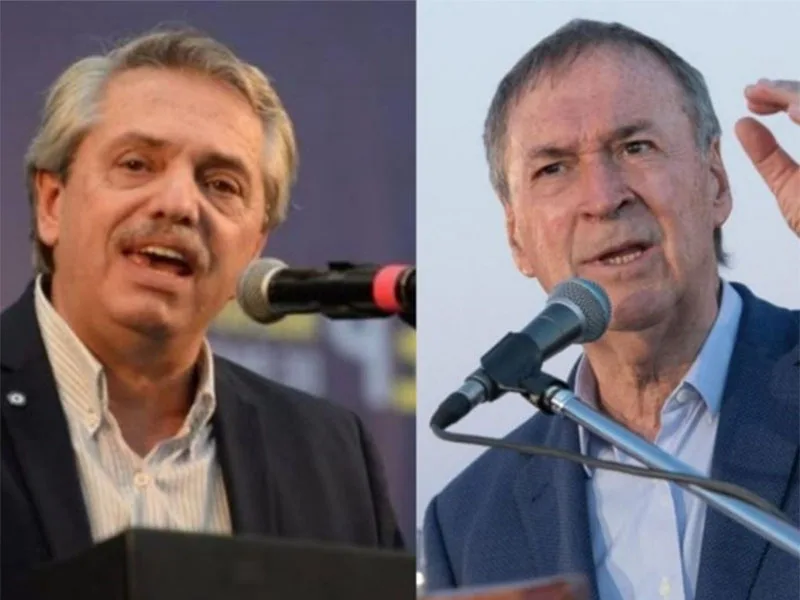 En plena campaña, Alberto Fernández visita al gobernador Juan Schiaretti
