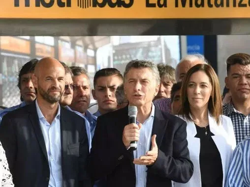 Mauricio Macri: “Hoy estamos en la mitad del río”