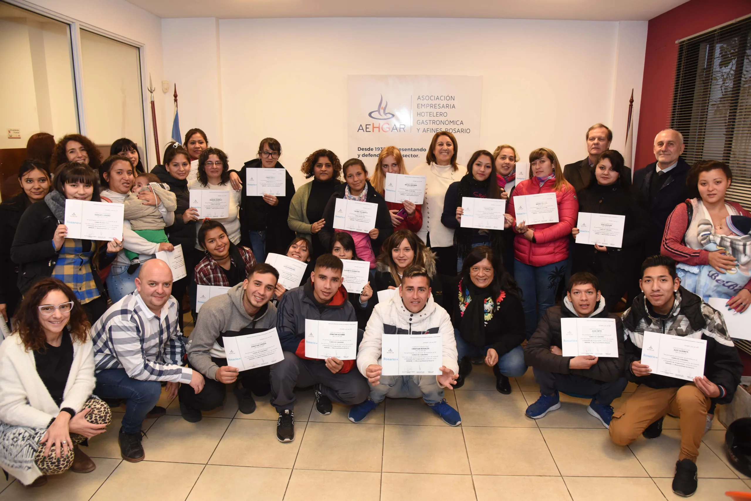 Entregaron más certificados a jóvenes del programa Nueva Oportunidad