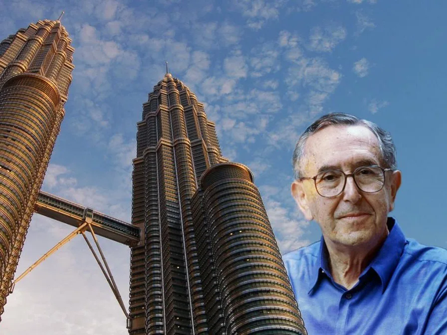 César Pelli deja un legado tan alto como las Torres Petronas que diseñó