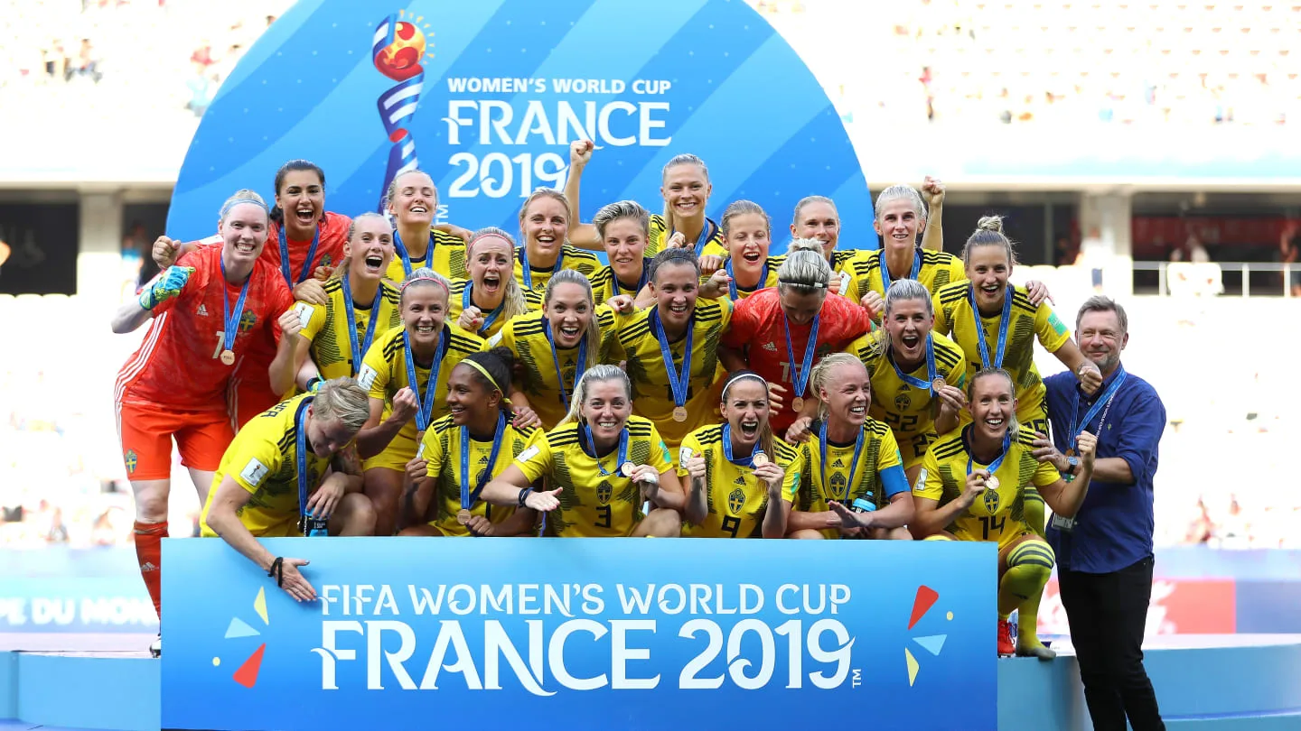 Suecia se subió al podio tras derrotar a Inglaterra
