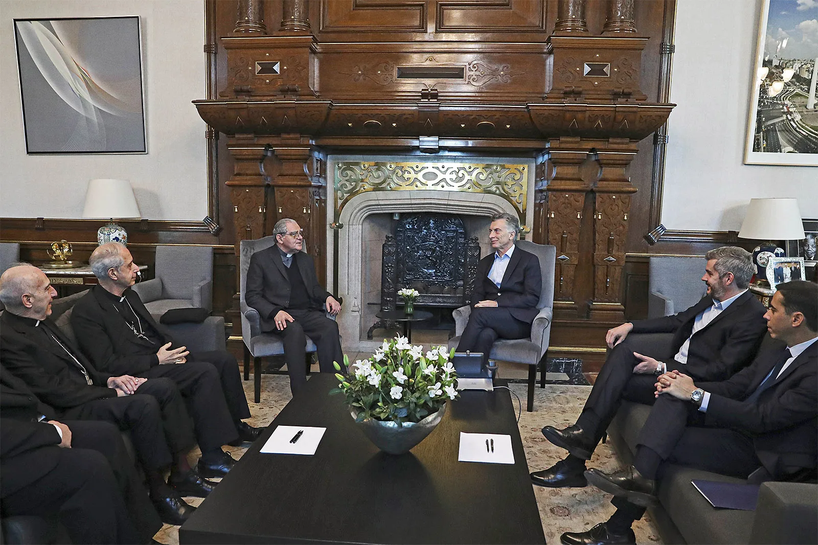 Macri prende velas: le pidió al Episcopado que lo ayude a mantener la paz social