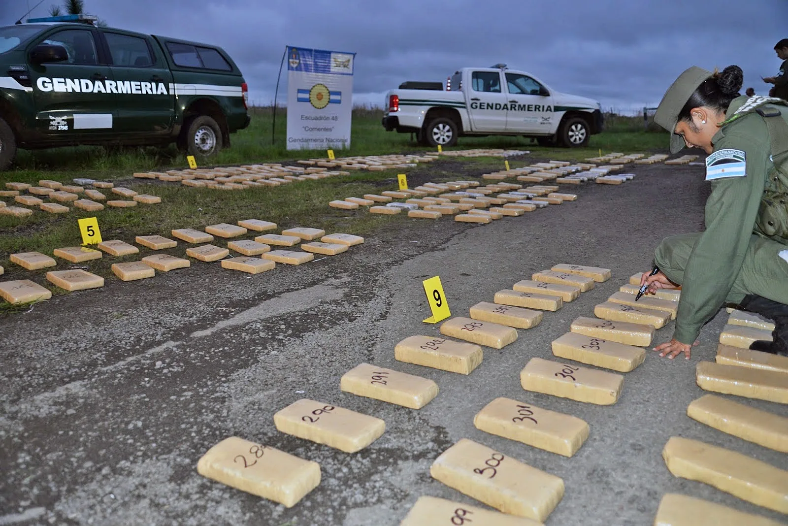 Empezó juicio a la banda acusada de traficar 6 toneladas de marihuana por semana