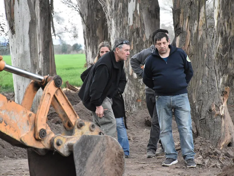 Un incansable Alberto Perassi sigue buscando los huesos de su hija Paula