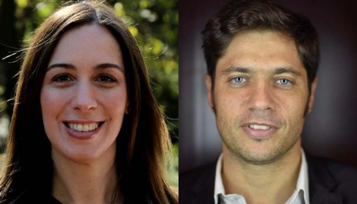 Vidal y Kicillof en un duelo por la provincia de Buenos Aires