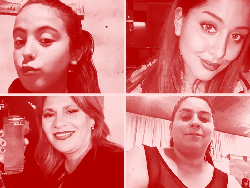 Quiénes eran las cuatro mujeres asesinadas durante el fin de semana