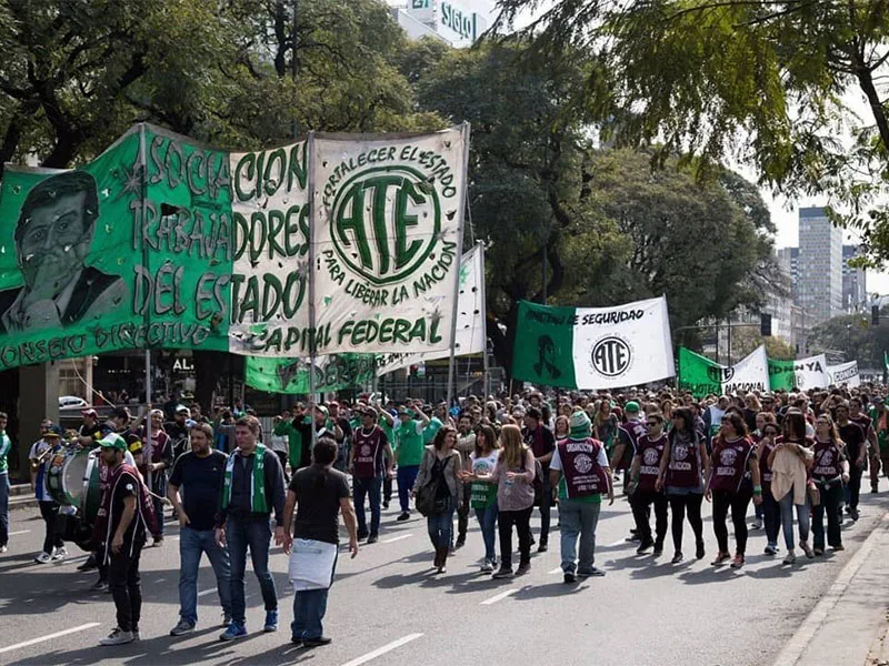ATE convocó a un paro y movilización en reclamo de reapertura de paritarias